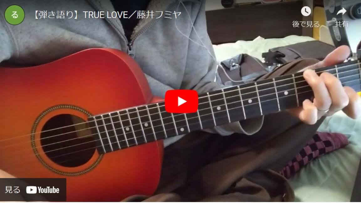 【弾き語り】TRUE LOVE／藤井フミヤ